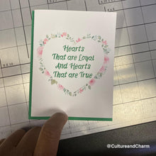 Load image into Gallery viewer, Note Cards-Hearts that are Loyal-Tea Rose
