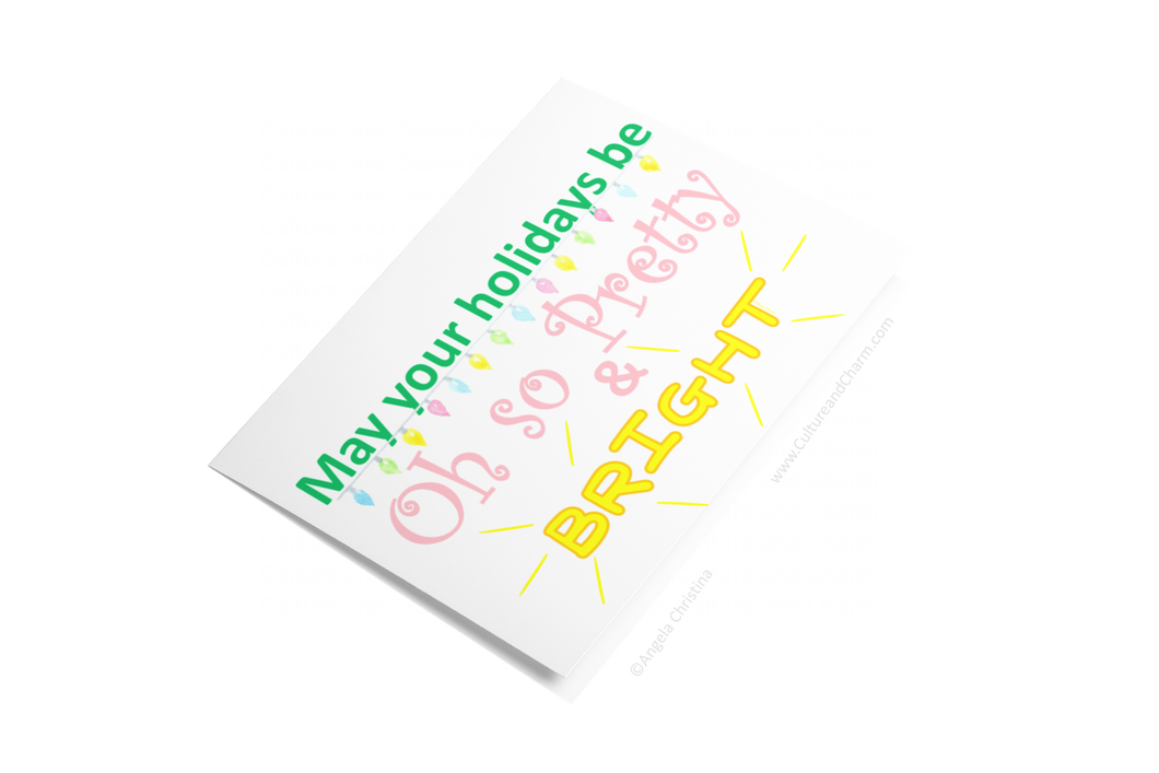Cards-Holiday-Oh so Pretty & Bright